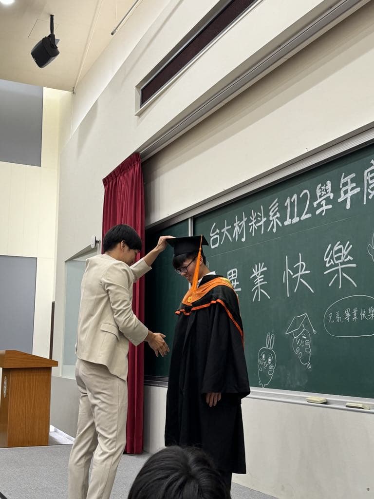 第一屆碩班生洪明泰畢業典禮_20240525
